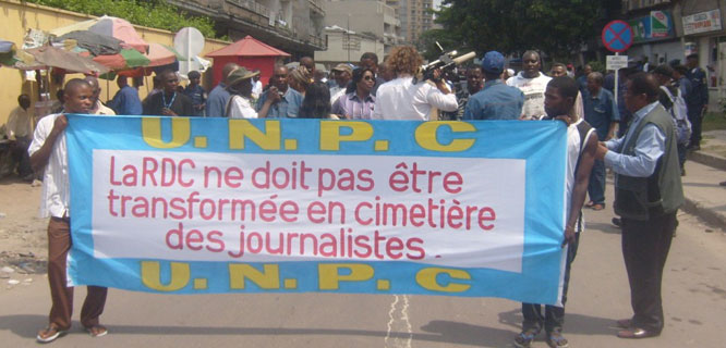 Les militaires à l’origine de 40% des violences contre les journalistes en RDC