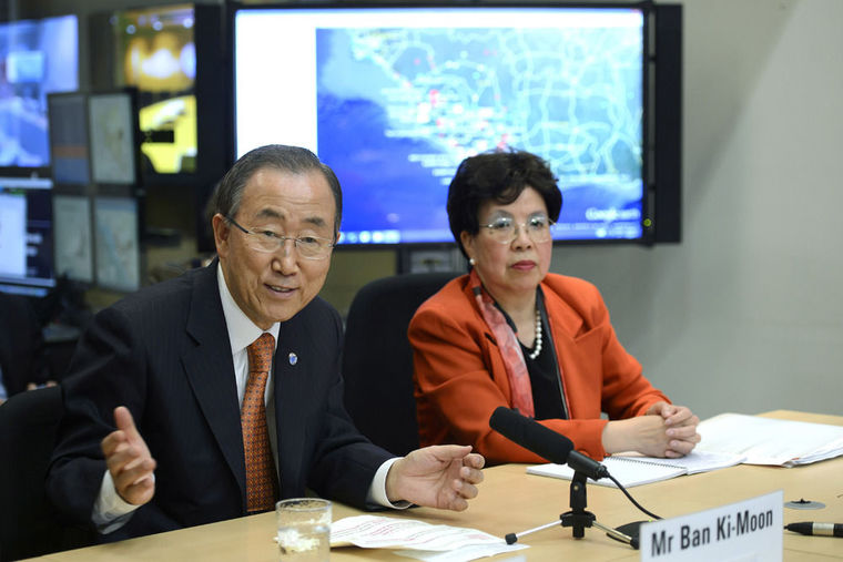 Ban Ki-Moon en tournée dans les pays atteints par Ebola