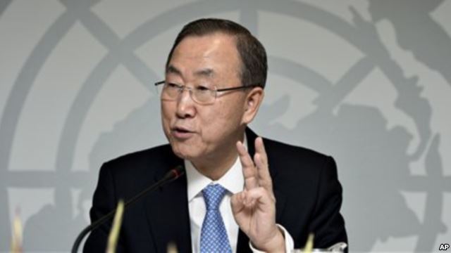 Centrafrique : le secrétaire Ban Ki-moon demande plus de 1000 casques bleus supplementaires