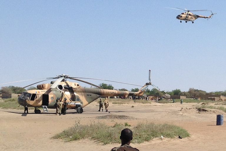 Deux hélicoptères de l’armée tchadienne bombardent des positions de Boko Haram