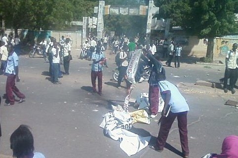 Tchad : Violente protestation des Elèves et Etudiants