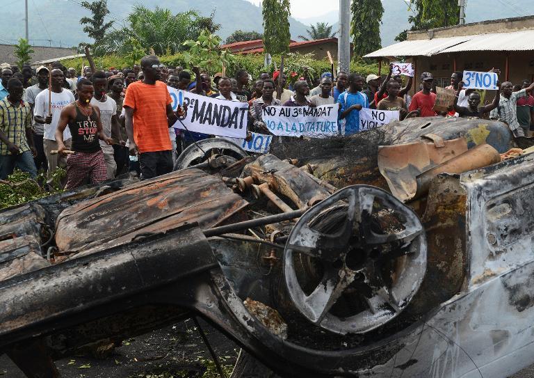 La tension monte entre l’opposition et le président burundais