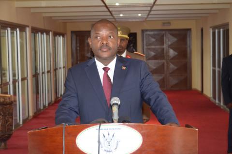 Burundi : Le président Nkuruziza dans son palais présidentiel de Bujumbura