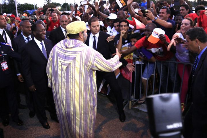 Le Roi du Maroc à Abidjan, troisième étape de sa tournée africaine