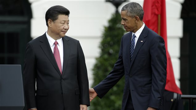 Visite cordiale, mais sous tension, du président chinois aux Etats-Unis