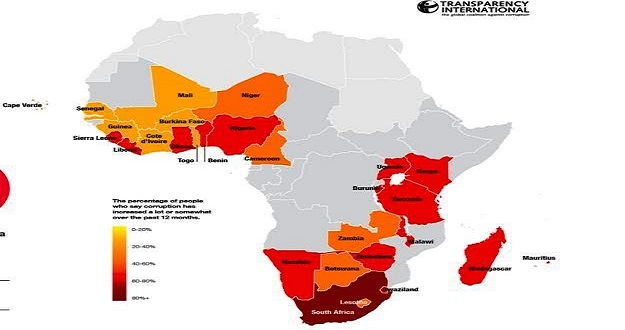 L’Afrique du Sud bat le record en termes de corruption