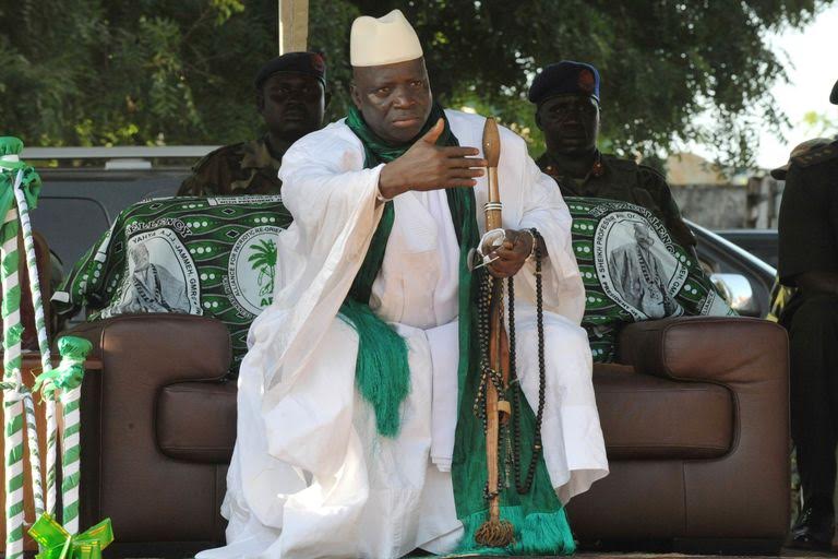 Le président gambien Jammeh part pour un 5ème mandat