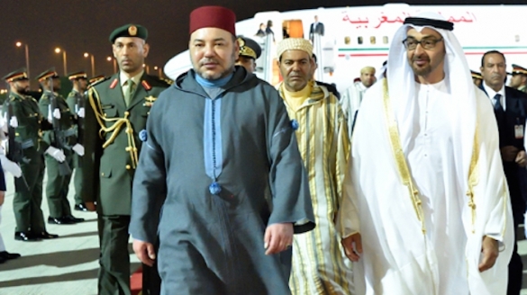 Abou Dhabi: entretiens entre le roi Mohammed VI et cheikh Mohamed Ben Zayed Al-Nahyane