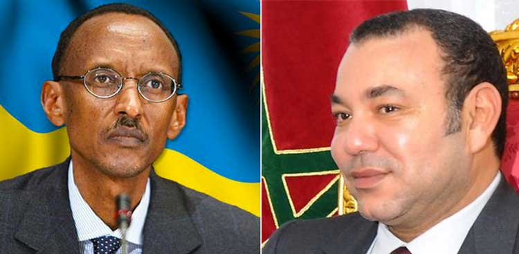 Le président rwandais au Maroc à l’invitation du Roi Mohammed VI