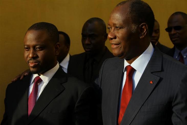 Soro galvanisé par le soutien du président ivoirien Ouattara