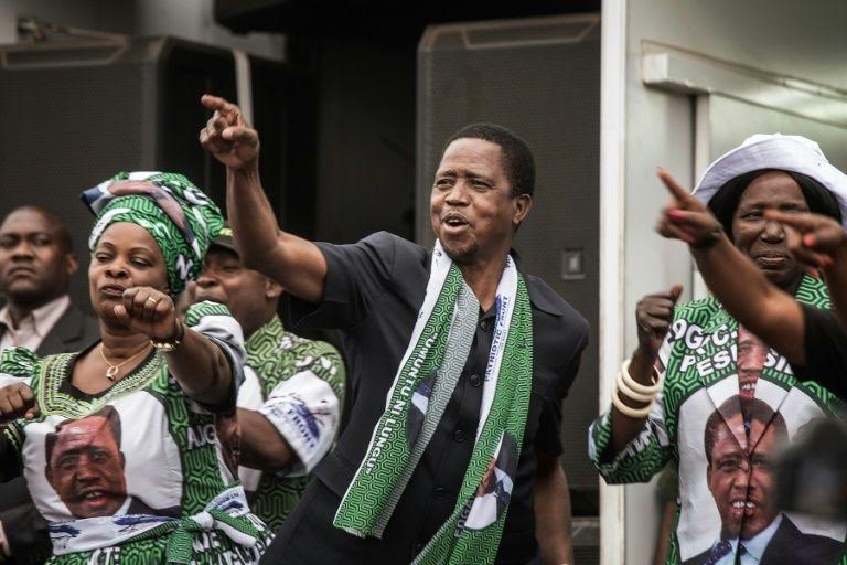 Le gouvernement zambien suspend l’investiture du président élu  Lungu