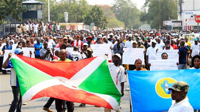 Des Burundais manifestent contre l’ONU