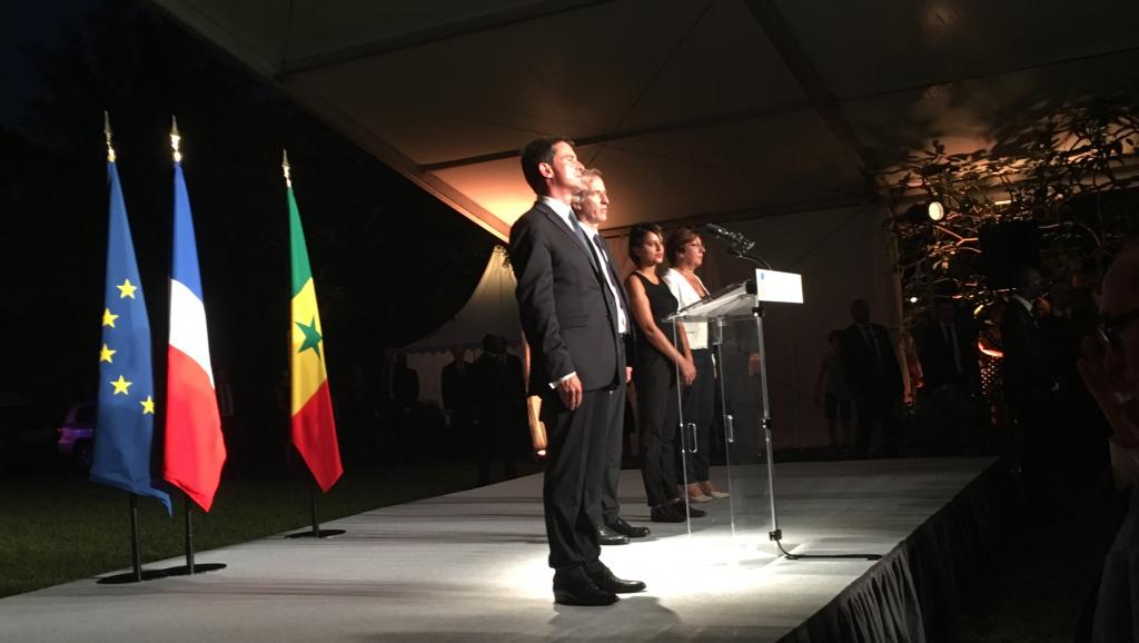 Sénégal : Première étape de la tournée africaine de Manuel Valls