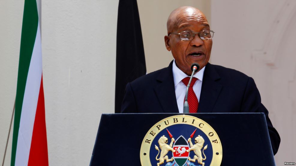 Afrique du Sud : Le président Zuma invité à la démission par un haut responsable de son parti