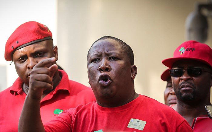 Zimbabwe : Malema exhorte Mugabe à suivre l’exemple de l’ex-président gambien