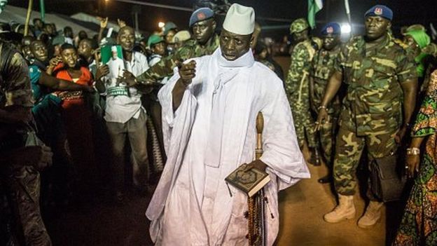 Le Nigeria propose l’asile sur son territoire à Yahya Jammeh