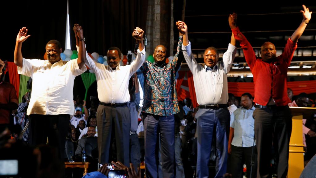 L’opposition kenyane fait front commun en vue de la prochaine présidentielle