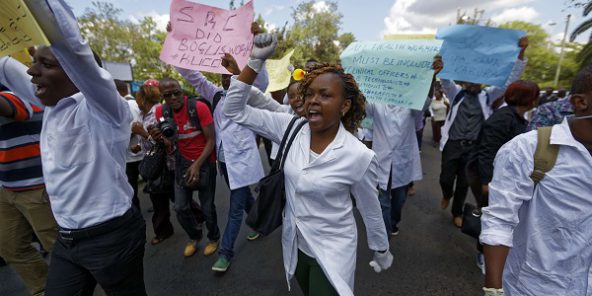 La justice kenyane accorde un délai supplémentaire de 5 jours aux médecins pour mettre fin à leur grève