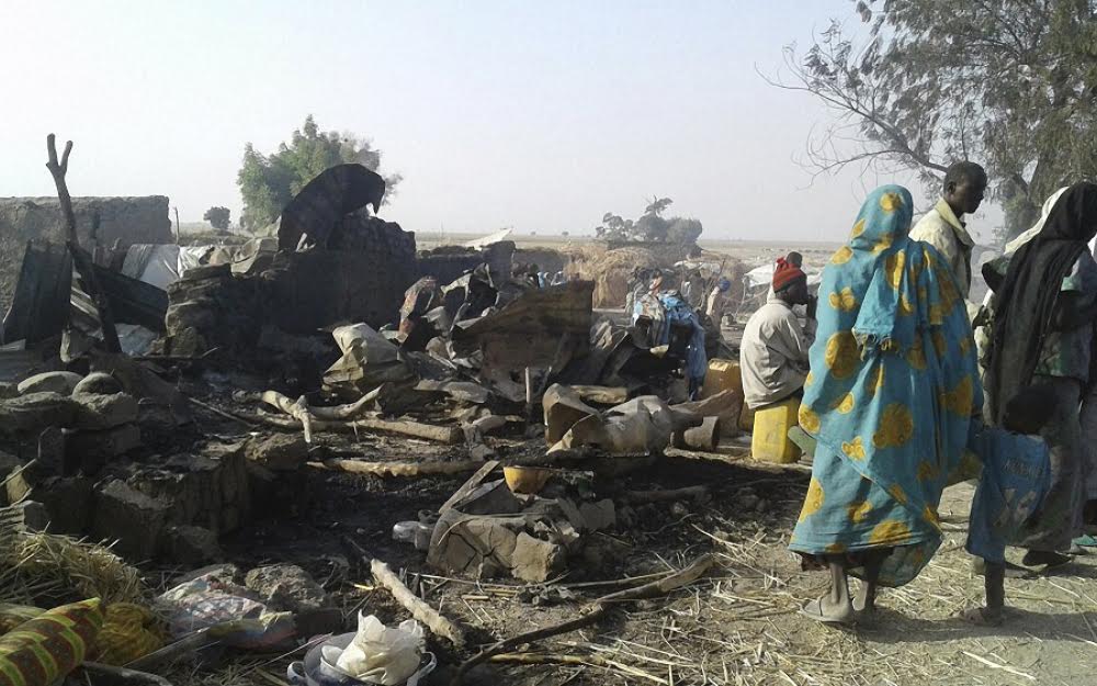 Nigeria : Plusieurs morts après un bombardement accidentel de  l’armée dans un camp de déplacés