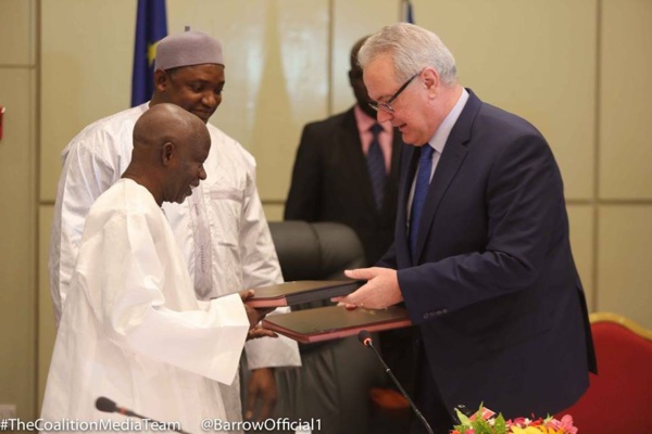 L’UE débloque 75 millions d’euros pour la Gambie