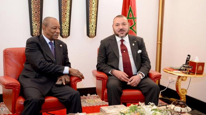 Le Roi du Maroc à Conakry pour une visite à la dimension historique