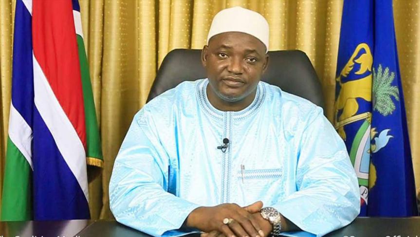 Le président gambien Adama Barrow rappelé à l’ordre sur la fin de son mandat