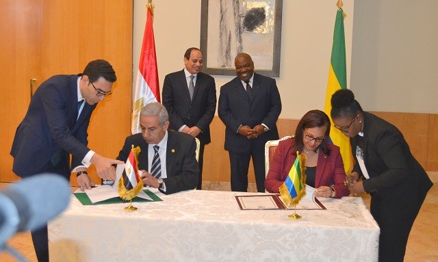 Le Gabon et l’Egypte signent un accord commercial