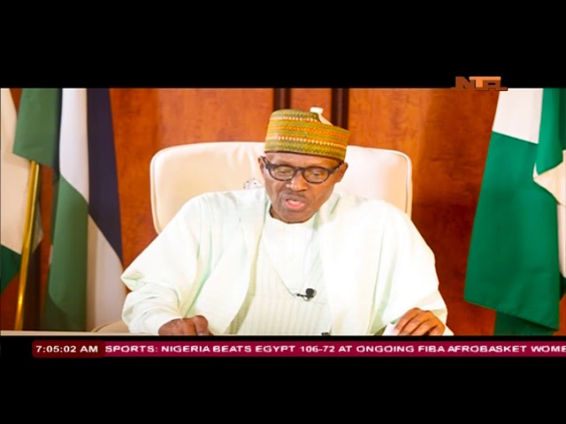 Nigeria: Buhari s’adresse à la nation sans un mot sur sa santé