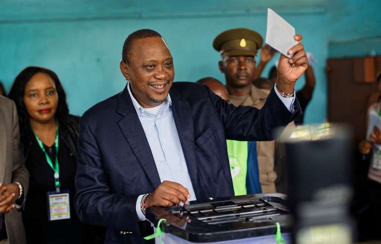 Kenya: Uhuru Kenyatta proclamé vainqueur de la présidentielle avec 98,2% des voix