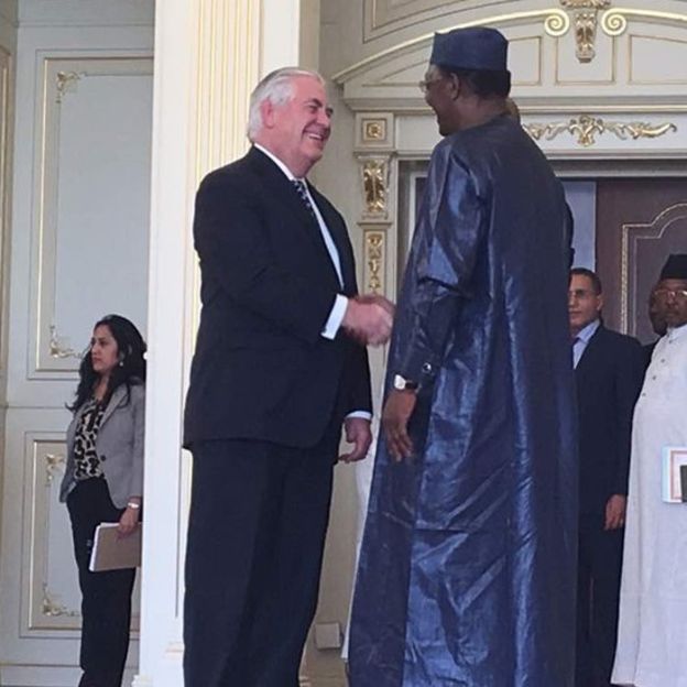 Le Tchad pourrait être retiré de la liste noire des Etats-Unis selon  Rex Tillerson