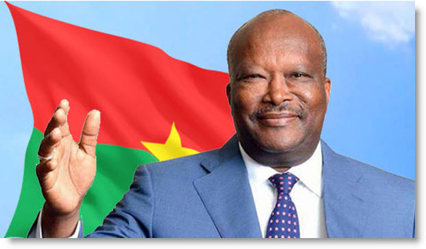 Le président burkinabé Kaboré compte briguer un second mandat