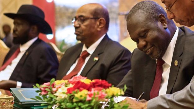 Soudan du Sud : Kiir et Machar signent un cessez-le-feu permanent