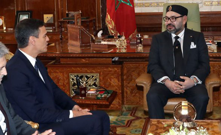 Maroc: Le Roi Mohammed VI reçoit le chef du gouvernement espagnol