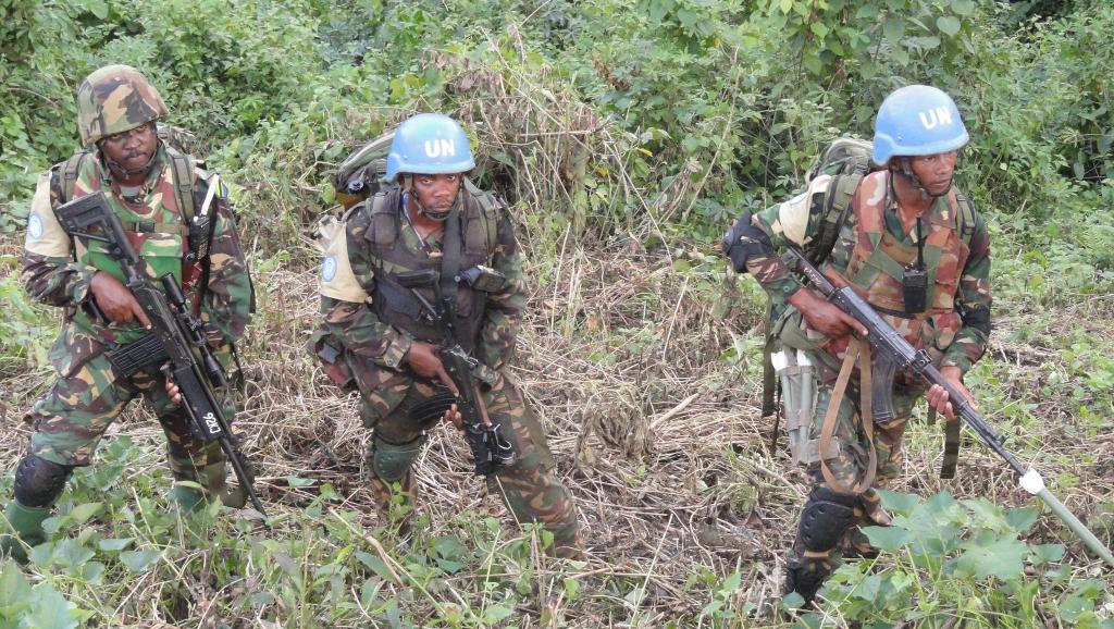 Sept casques bleus abattus dans les combats avec les rebelles ADF en RDC