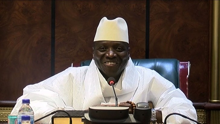 Gambie : Yahya Jammeh réélu à la tête de son parti APRC