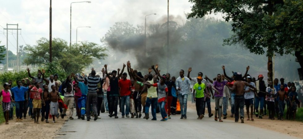 Harare qualifie de contestation politique les manifestations actuelles au Zimbabwe