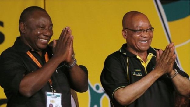Afrique du Sud/Législatives : Ramaphosa reconnait la place de Zuma dans l’ANC