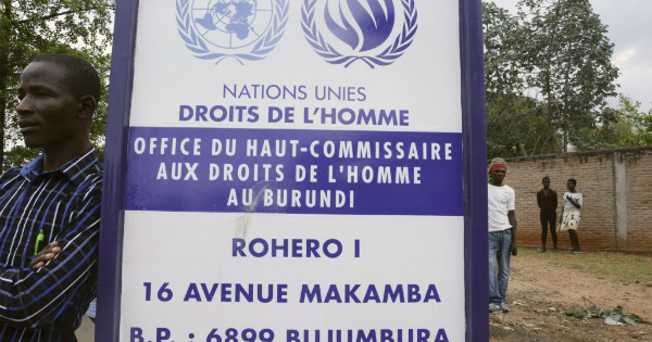 Le Bureau des droits humains de l’ONU quitte le Burundi
