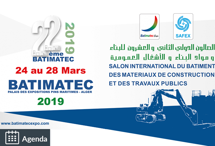 Le salon Batimatec 2019 se poursuit jusqu’au 28 mars à Alger