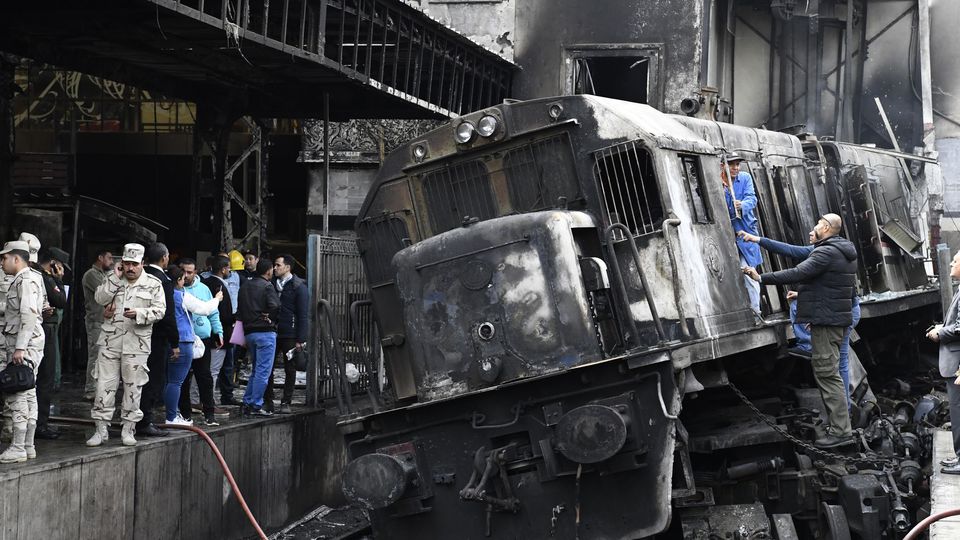 Egypte : Le bilan d’un accident de train au Caire s’alourdit