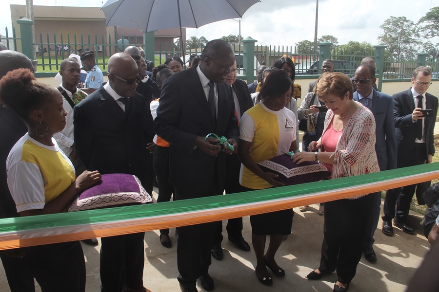 Inauguration en Côte d’Ivoire d’un centre africain de formation sur le changement climatique et l’agriculture