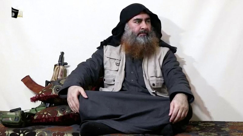 Diffusion des premières images en cinq ans du chef de l’Etat islamique Al Baghdadi