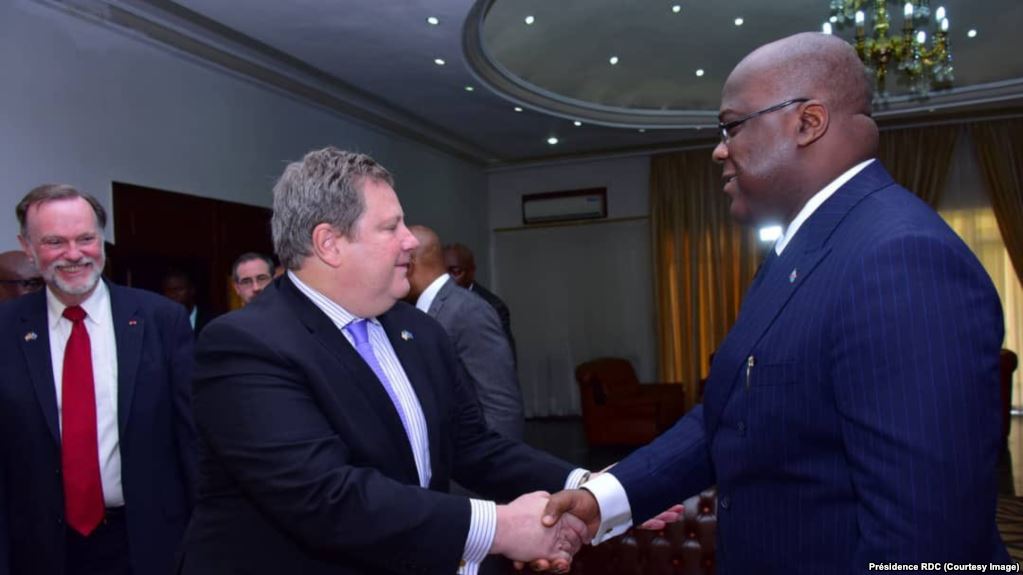 Le président de la RDC Tshisekedi sollicite l’aide américaine