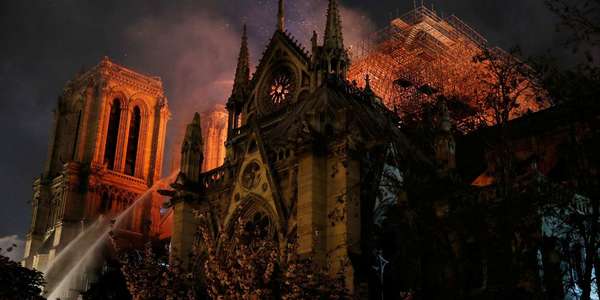 France : L’incendie de la Cathédrale Notre-Dame de Paris est maîtrisé