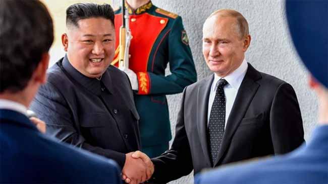 Rencontre inédite entre Kim Jong-un et Vladimir Poutine