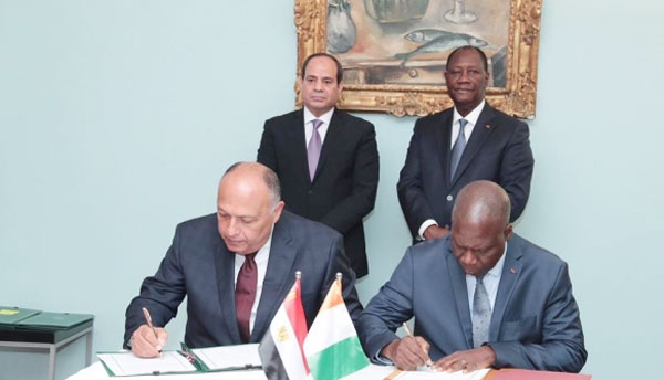 La Côte d’Ivoire et l’Egypte boostent leur coopération par trois nouveaux accords