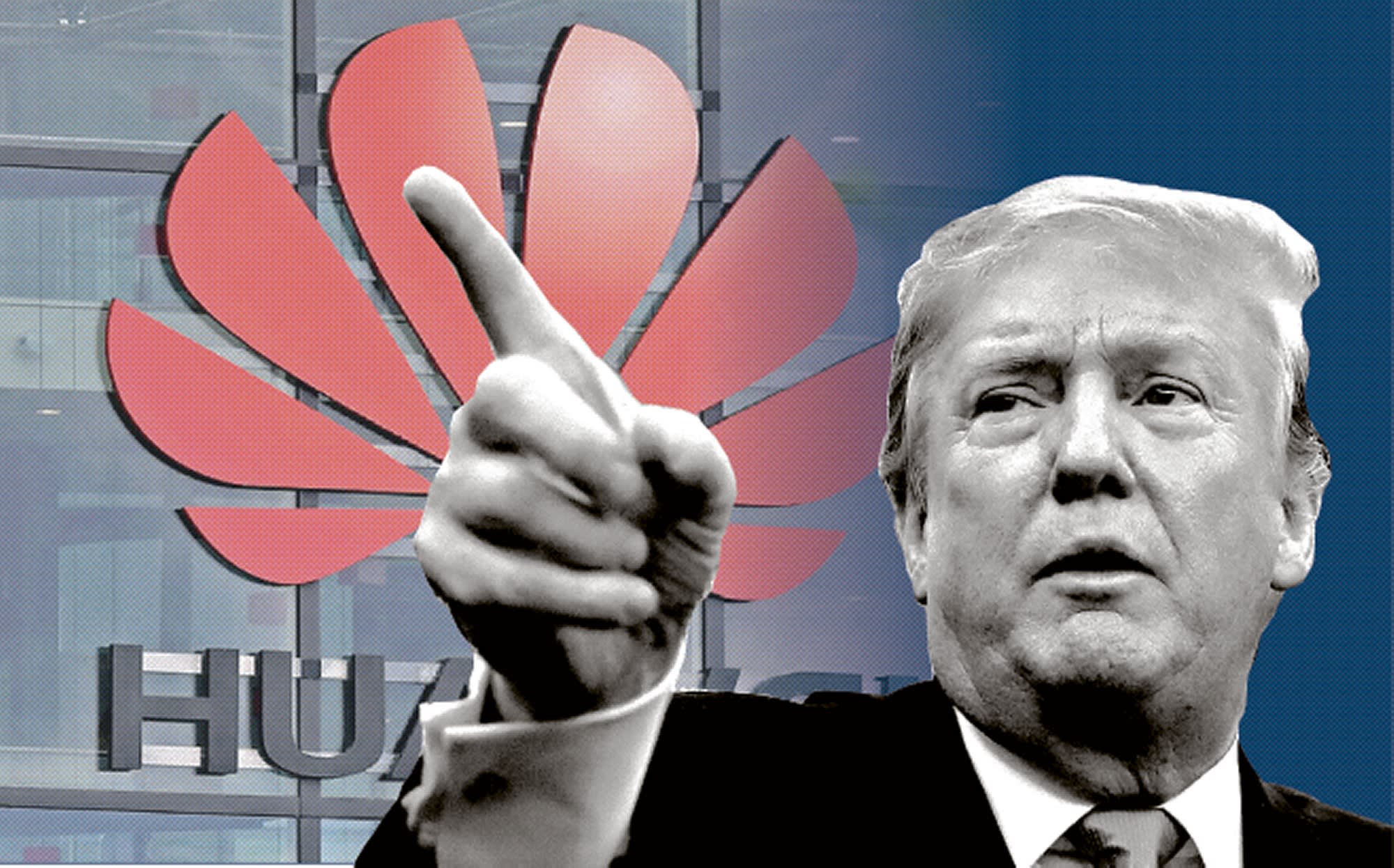 Trump barre le chemin d’accès de Huawei au réseau américain des Télécoms
