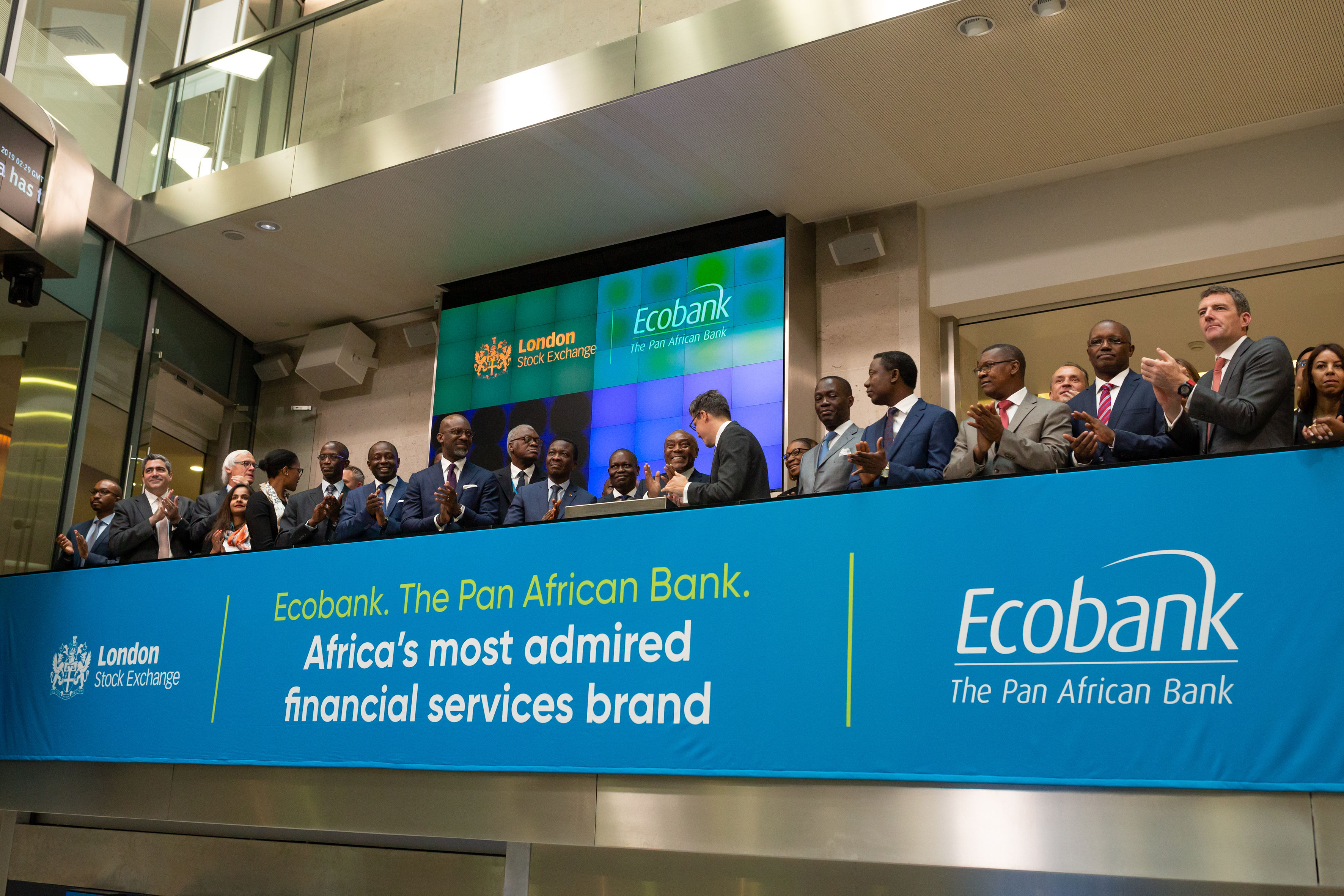 Finances africaines : Le groupe Ecobank adulé à Londres