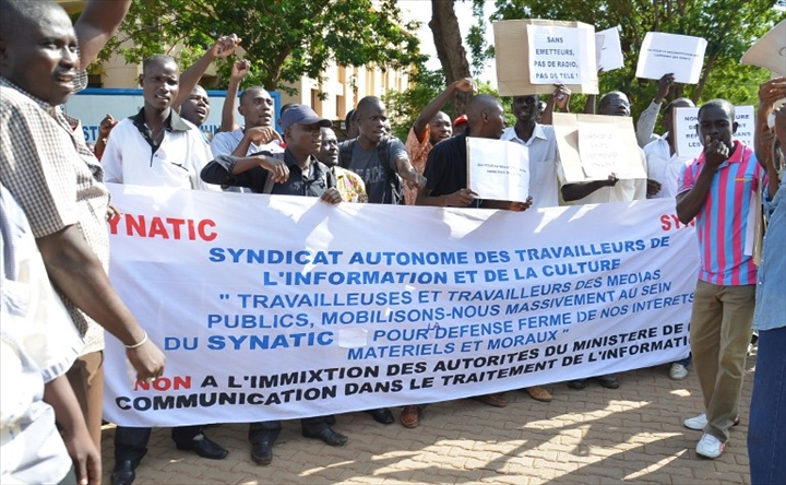 Les médias publics au Burkina Faso en grève