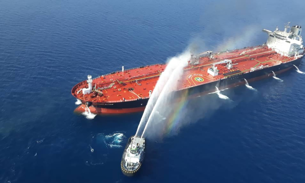 Téhéran soupçonne Washington d’être derrière les attaques des 2 navires en mer d’Oman